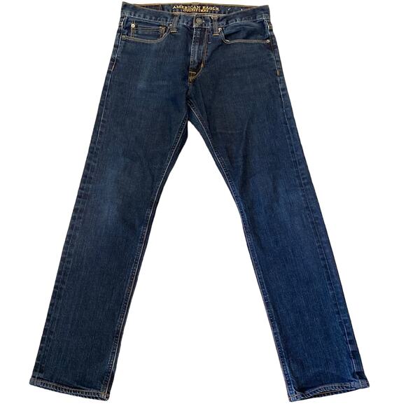 AMERICAN EAGLE Slim Fit Medium Wash Jeans 31x32 - Picture 2 of 8